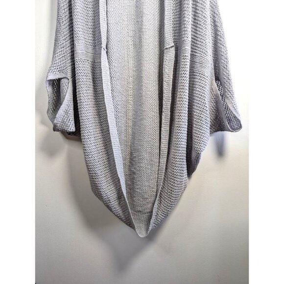 J Jill Batwing Cardigan XL - 3X Open Front Stretchy Lightweight Lagenlook Boho - Picture 2 of 9